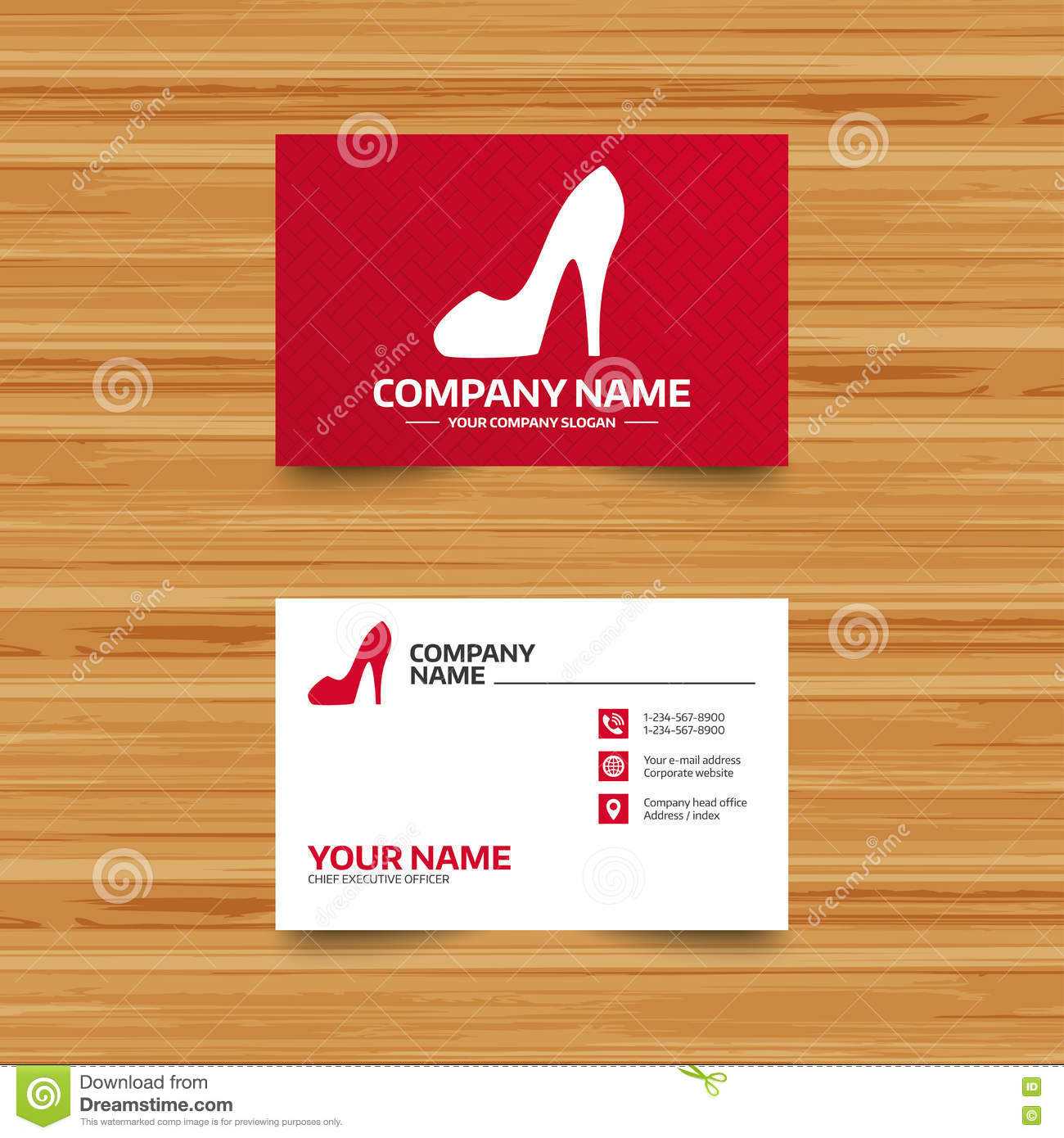 Women's Shoe Sign Icon. High Heels Shoe. Stock Vector Throughout High Heel Template For Cards