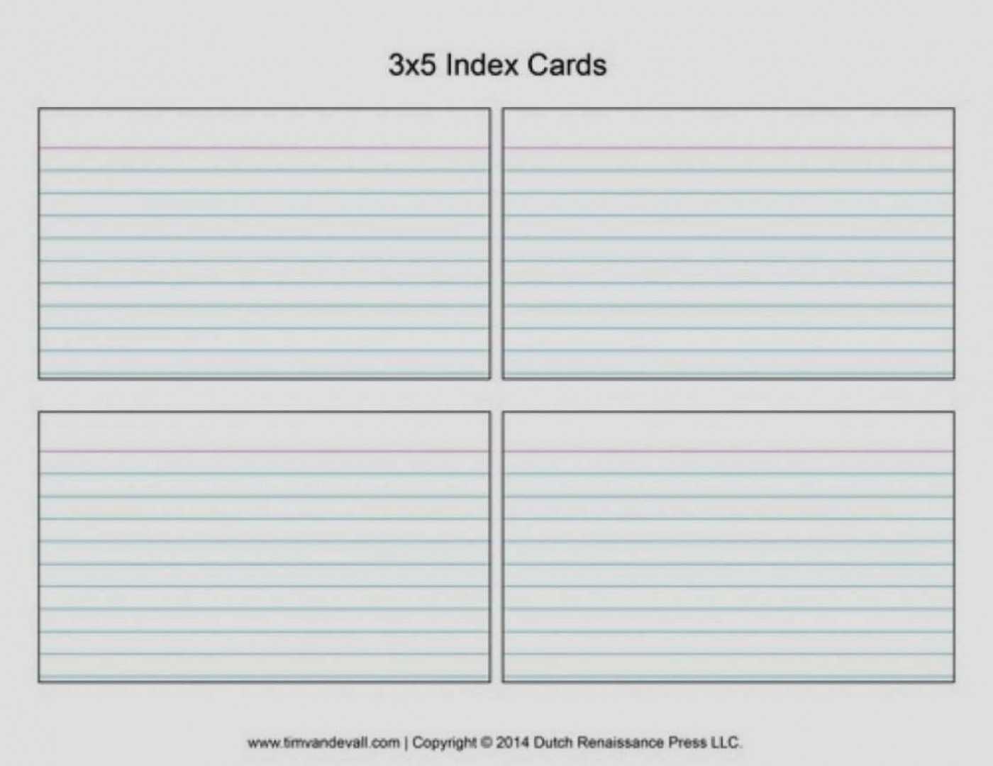 Word 3X5 Index Card Template - Mahre.horizonconsulting.co Intended For 3X5 Blank Index Card Template