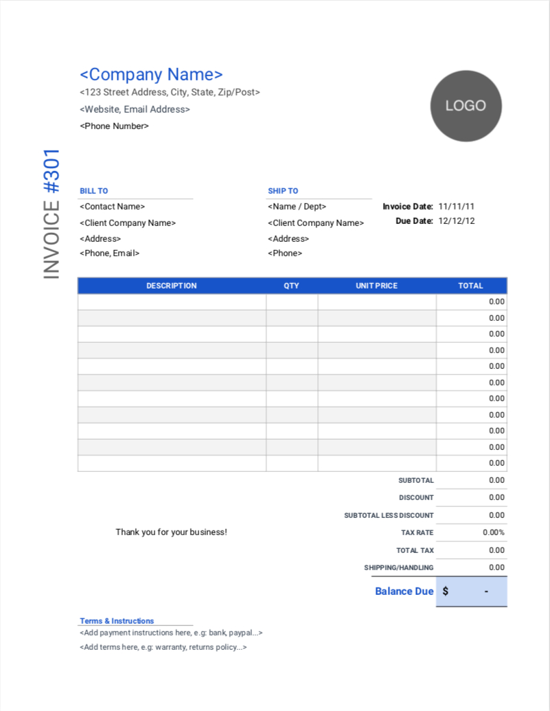 Word Invoice Template | Free To Download | Invoice Simple Intended For Free Downloadable Invoice Template For Word
