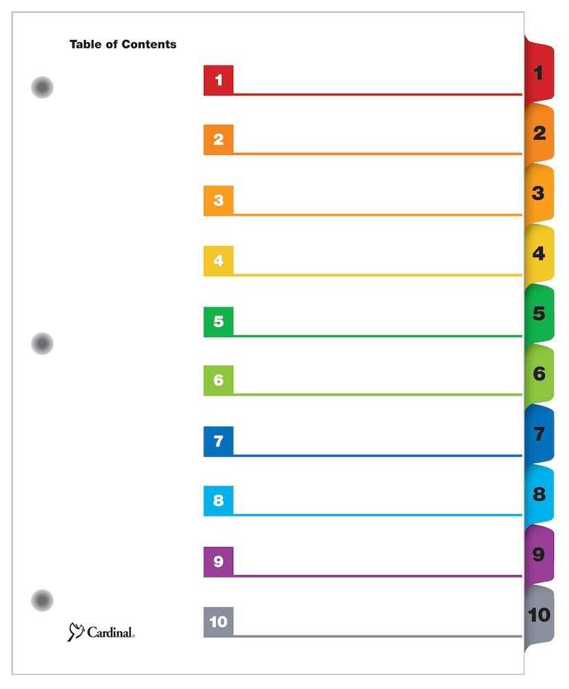 Www.tops Products/media/catalog/product/cache/ Inside 8 Tab Divider Template Word