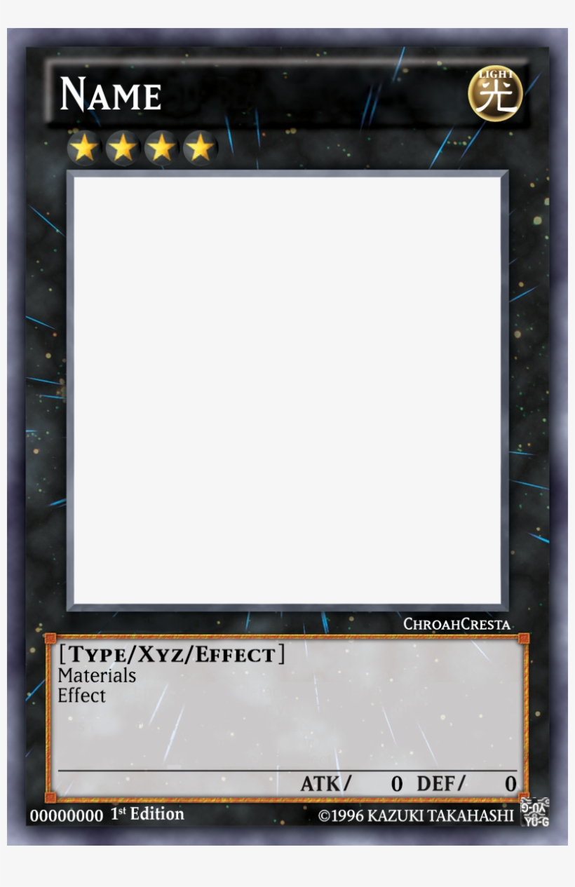 Yu Gi Oh Blank Card Template 6883 – Number 39 Utopia With Yugioh Card Template